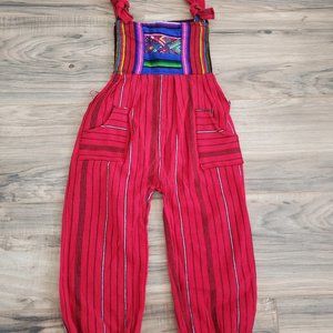 Mexican Overalls Toddler 4T Unisex Folk Mexico